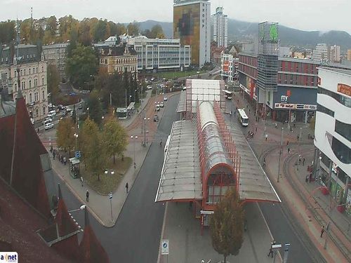Webkamera Fügnerova ulice, Liberec