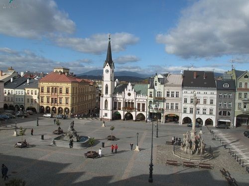 Webkamera Krakonošovo náměstí, Trutnov