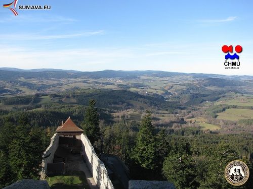 Webkamera Hrad Kašperk, Šumava