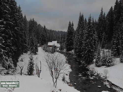 Webkamera Roklanský potok, Modrava