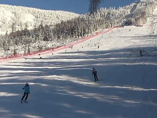 Webkamera Skiareál Dolní Morava panorama