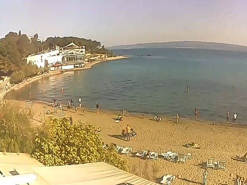 Webkamera Pláž Bačvice, Split