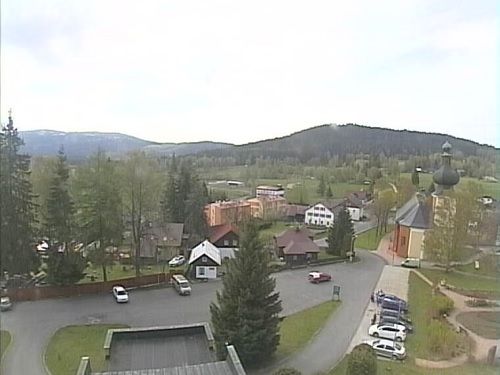 Webkamera Srní centrum, Šumava