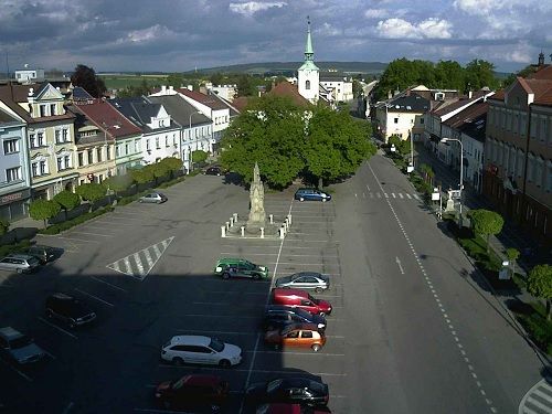 Webkamera Kostelec nad Orlicí centrum