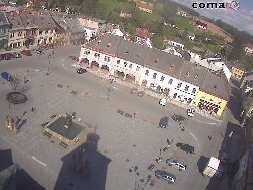 Webkamera Masarykovo náměstí, Jilemnice