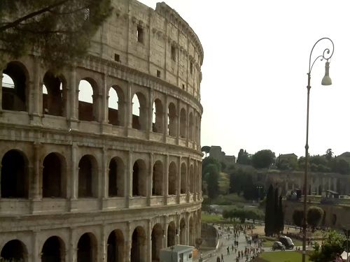 Webkamera Koloseum, Řím