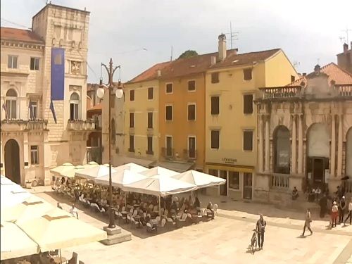 Webkamera Lidové náměstí, Zadar