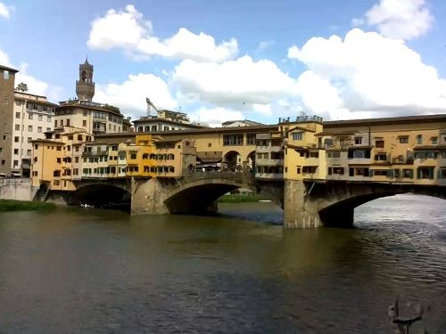 Webkamera Most Ponte Vecchio, Florencie
