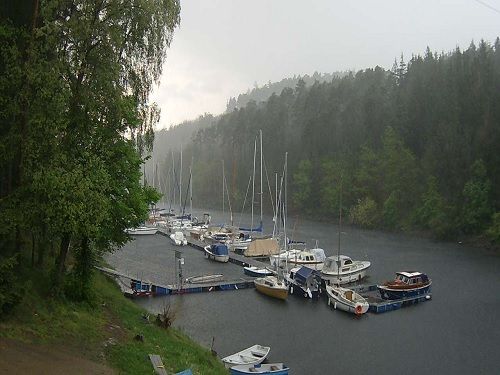 Webkamera Přístav, přehrada Orlík