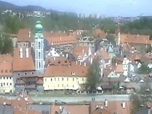Webkamera Panorama Český Krumlov