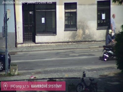 Webkamera Pohled z Černé věže, Jindřichův Hradec