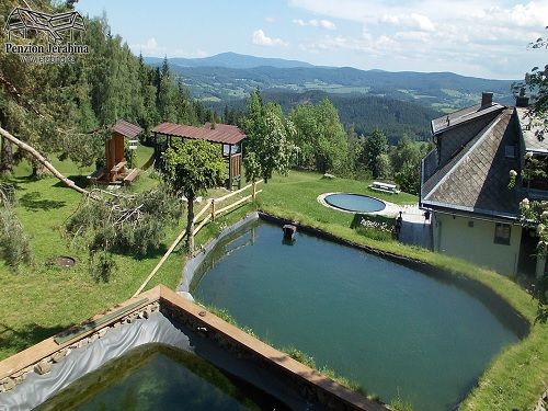 Webkamera Penzion Jeřabina, Šumava