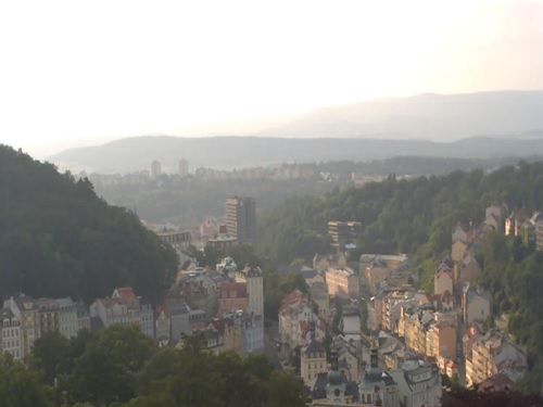 Webkamera Panorama Karlovy Vary