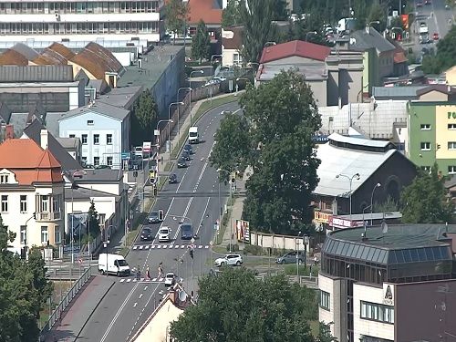 Webkamera Most Karla Rajnocha, Kroměříž