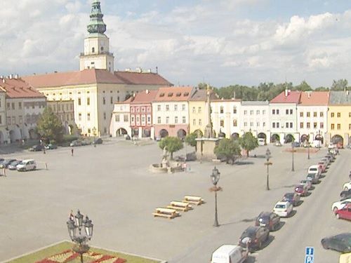 Webkamera Velké náměstí, Kroměříž