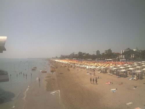 Webkamera Písečná pláž Lignano Sabbiadoro