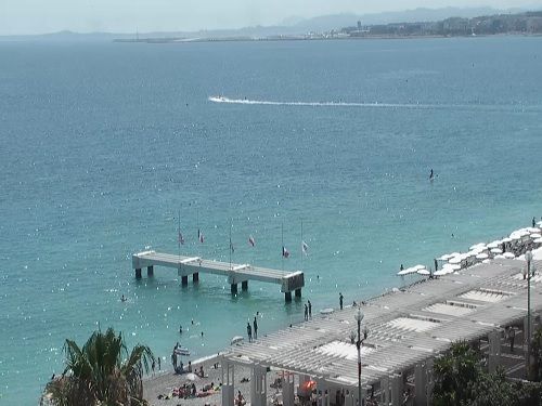 Webkamera Promenade des Anglais, Nice