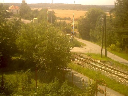 Webkamera Vlaková stanice Mníšek pod Brdy