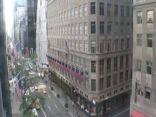 Webkamera Fifth Avenue, New York