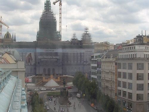 Webkamera Václavské náměstí, Praha